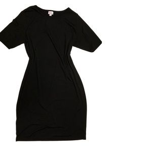 Solid Black Julia Dress